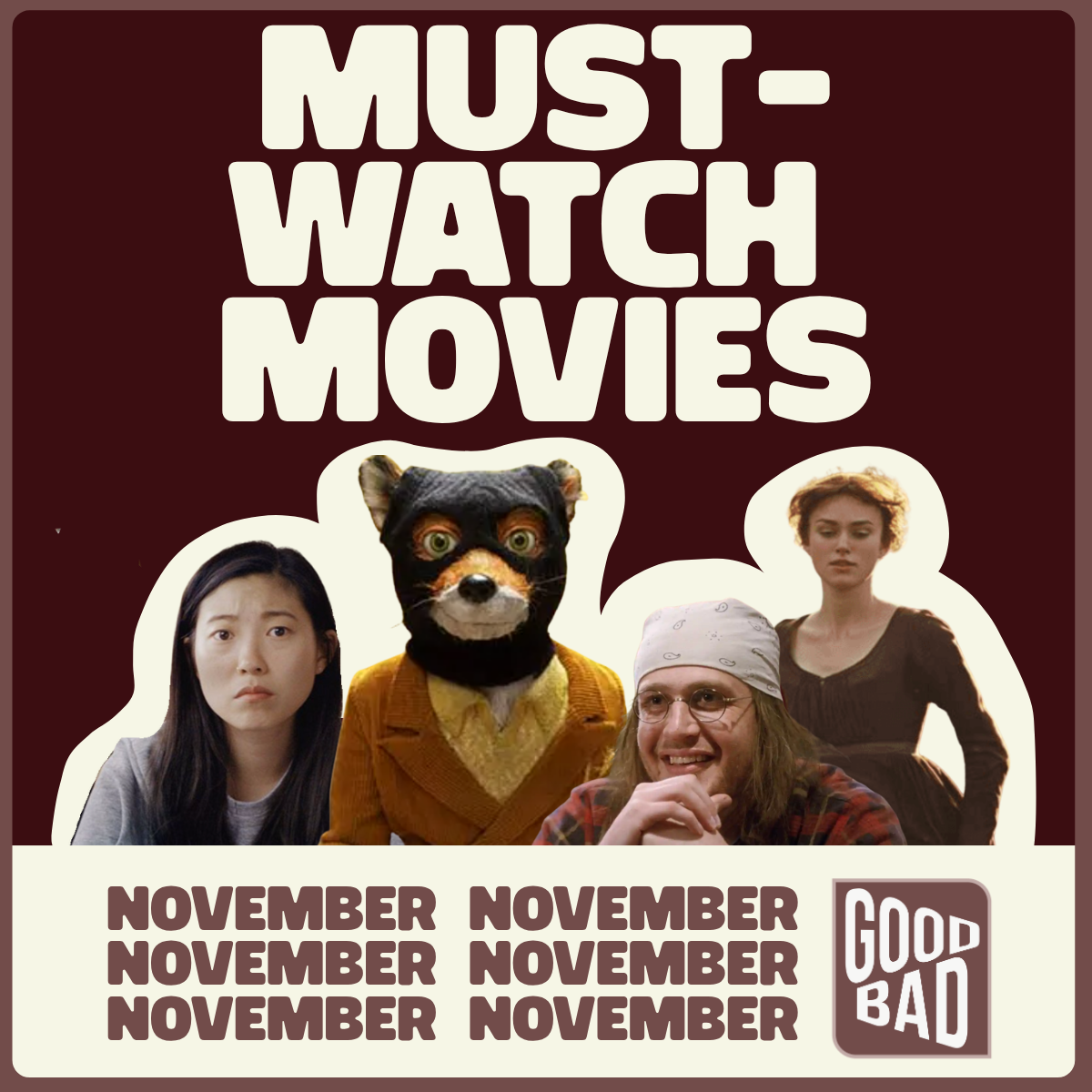 MUST-WATCH MOVIES THIS NOVEMBER